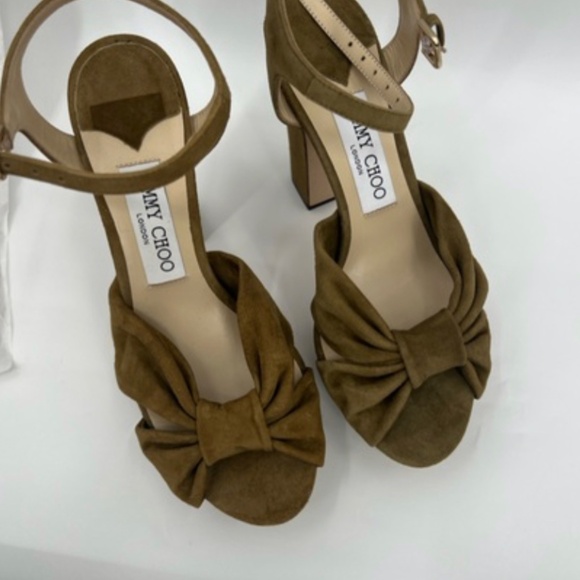 JIMMY CHOO HELOISE 120 PLATFORM HEEL NWT! - Picture 5 of 5